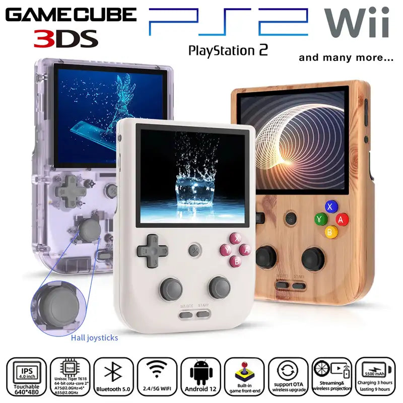 ANBERNIC RG405V 4 Inch Handheld Game Console Android 12 System 128GB 5G  WiFi US
