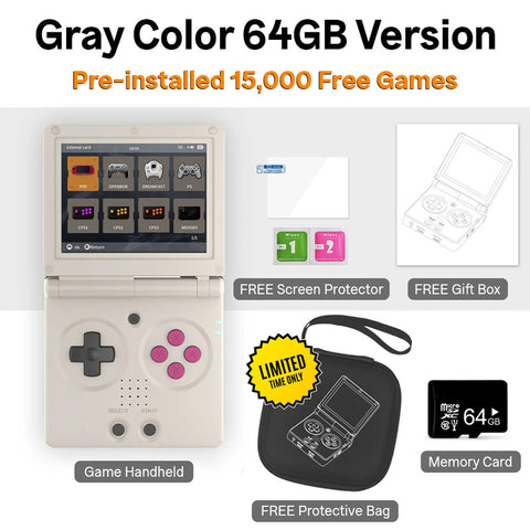 Image of Retro Flip™ Handheld (30,000+ Retro Games Built-in)