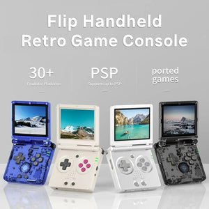 Retro Flip™ Handheld (30,000+ Retro Games Built-in)